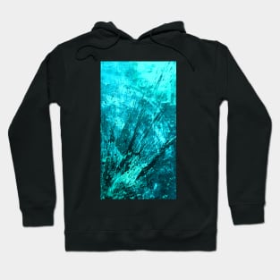 Bright Splash Abstract digitally enhanced painting Hoodie